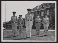 Photograph of Air Force ROTC cadets in formation